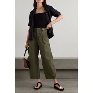 Citizens of Humanity Payton High Waist Crop Wide Barrel Leg Utility Pants 27